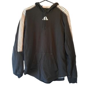 Adidas size xl, black hoodie